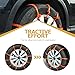 20 Pcs Car Snow Chains Zip Tie for Tire Cable Snow Tire Chains Tire Chains for Cars Tire Snow Chains Cable Chains for Tires Tire Snow Cables Snow Chains for Tires Tire Ties