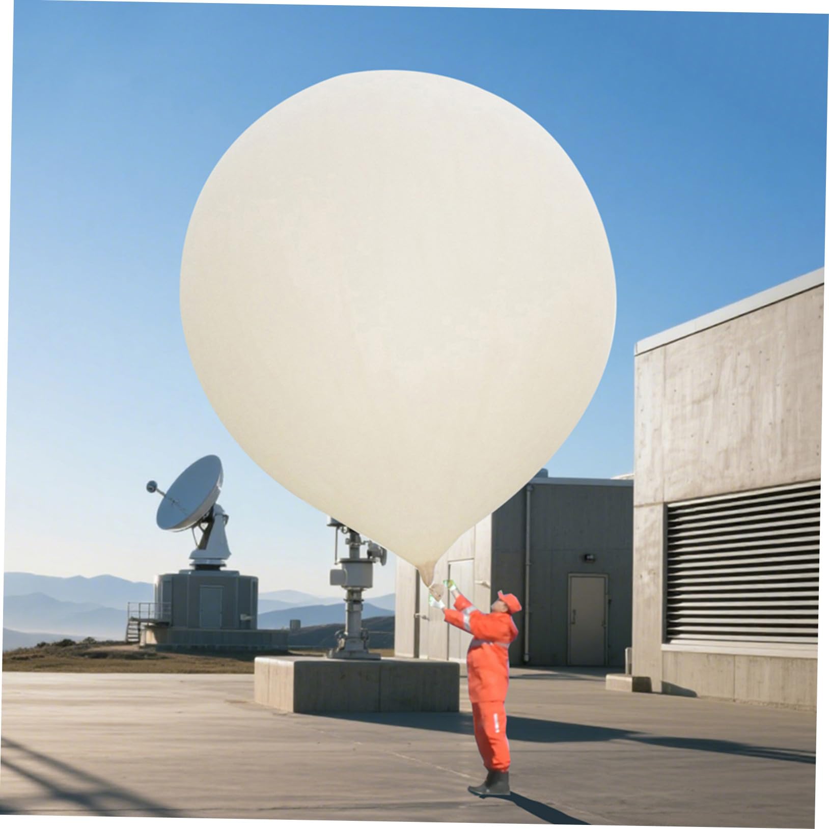 Ballons Géants Ronds Latex pour Relevés Aériens et Décoration de Fête comme Anniversaire ou Mariage