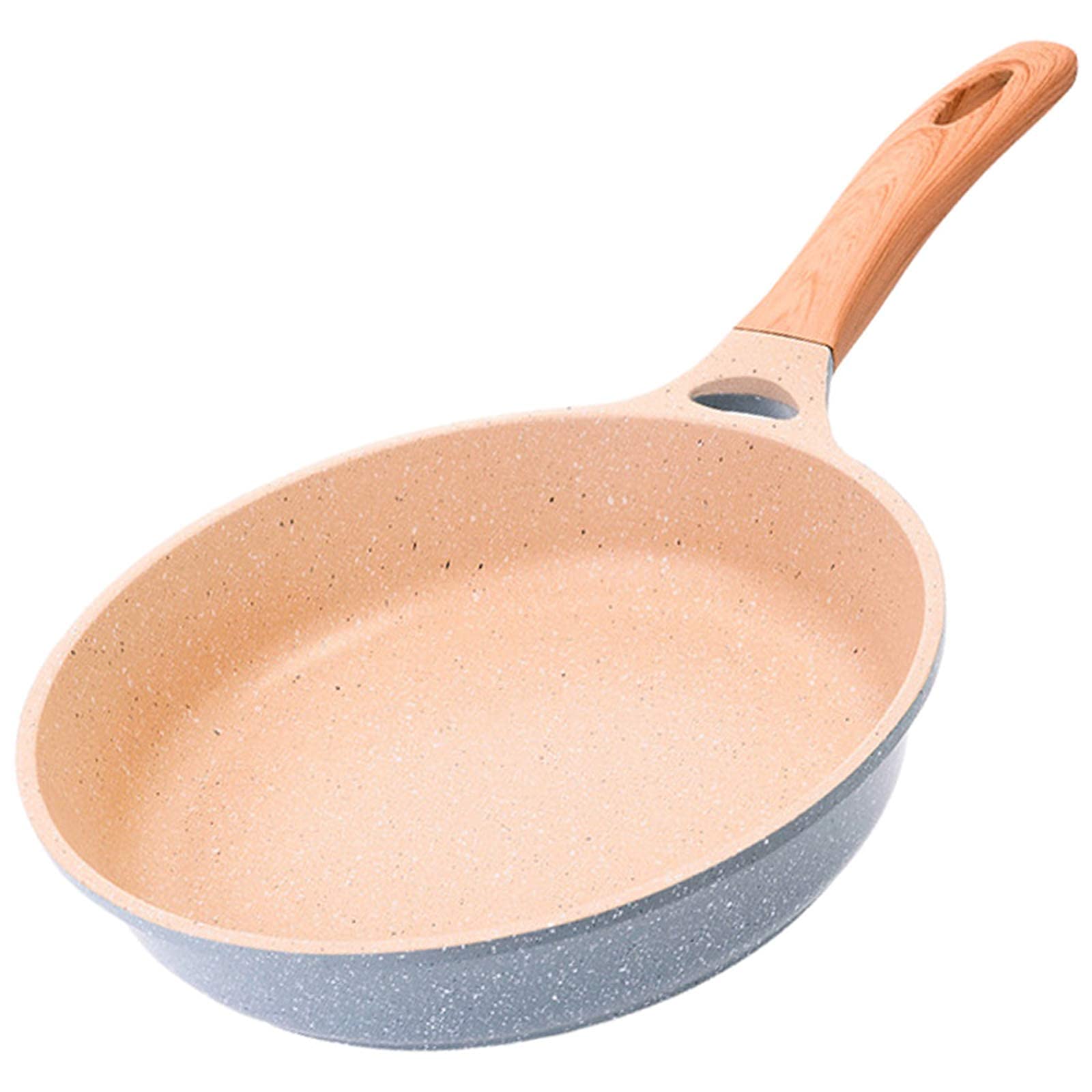 新しいフラットボトムノンステックフライパン Amazon｜フラットボトムド中華鍋マイファンストーンノンスティック厚