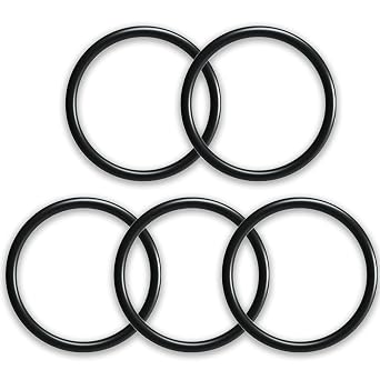 Boat Deck Fill Cap O-Ring 1.5 Inch Boat Deck Fill Cap O-Ring Seal Gaskets Replacement Part # 0513DP8 for Gas,Water,Waste,Diesel(5PCS)
