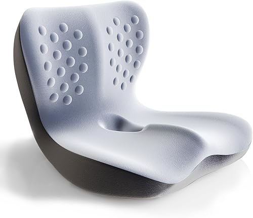 pitkalle Cojín de asiento para silla de escritorio y oficina, cojín ortopédico para silla con espuma viscoelástica, almohada de apoyo para la disponible en Yaxa Colombia