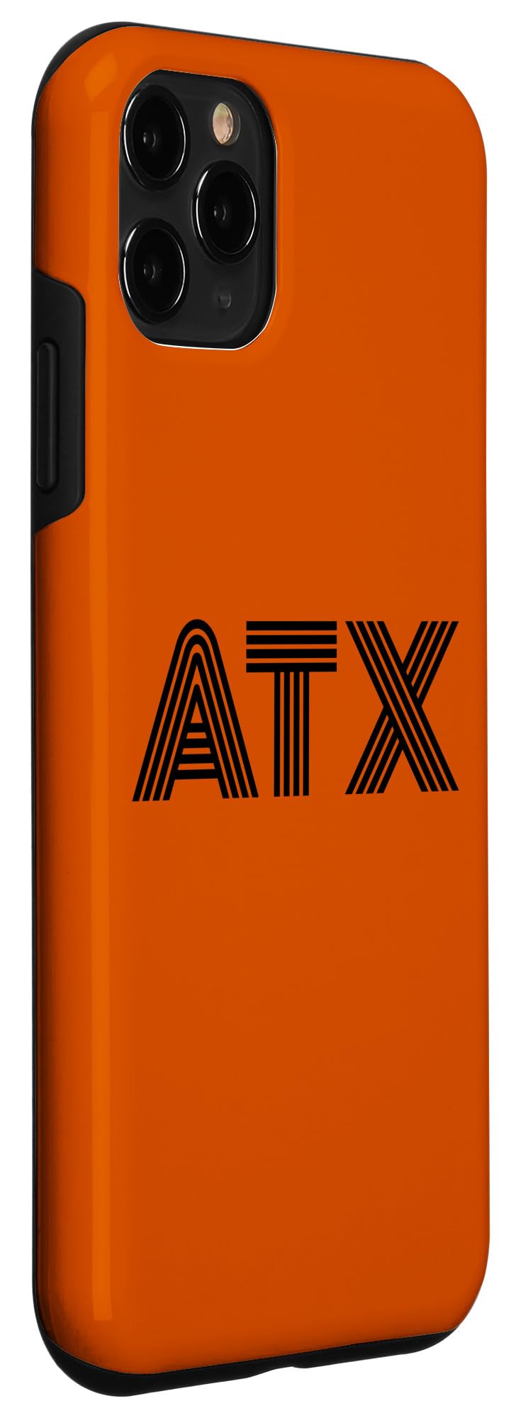 iPhone 11 Pro ATX / Austin TX Retro Design In Black Case - Image 3