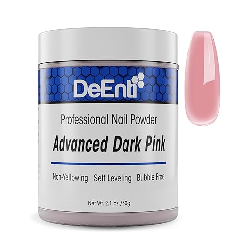 Acrylic Nail Powder - 2oz Dark Pink|Professional Grade, Bubble-Free Acrylic