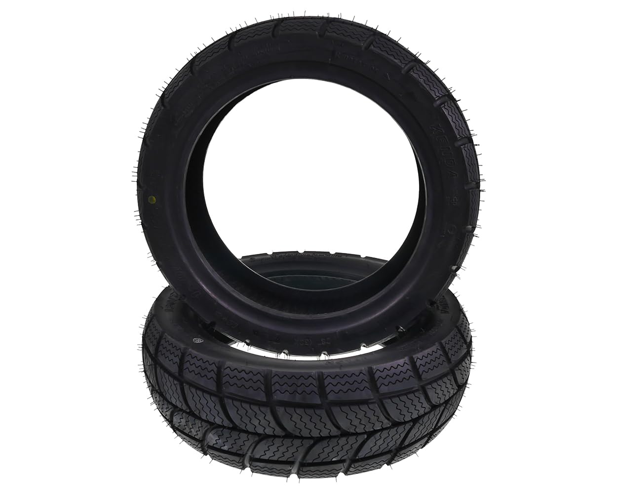 KENDA Winter Roller Reifen Set Satz für Kreidler, Kymco, Linhai (120/70-12 + 130/70-12) M+S
