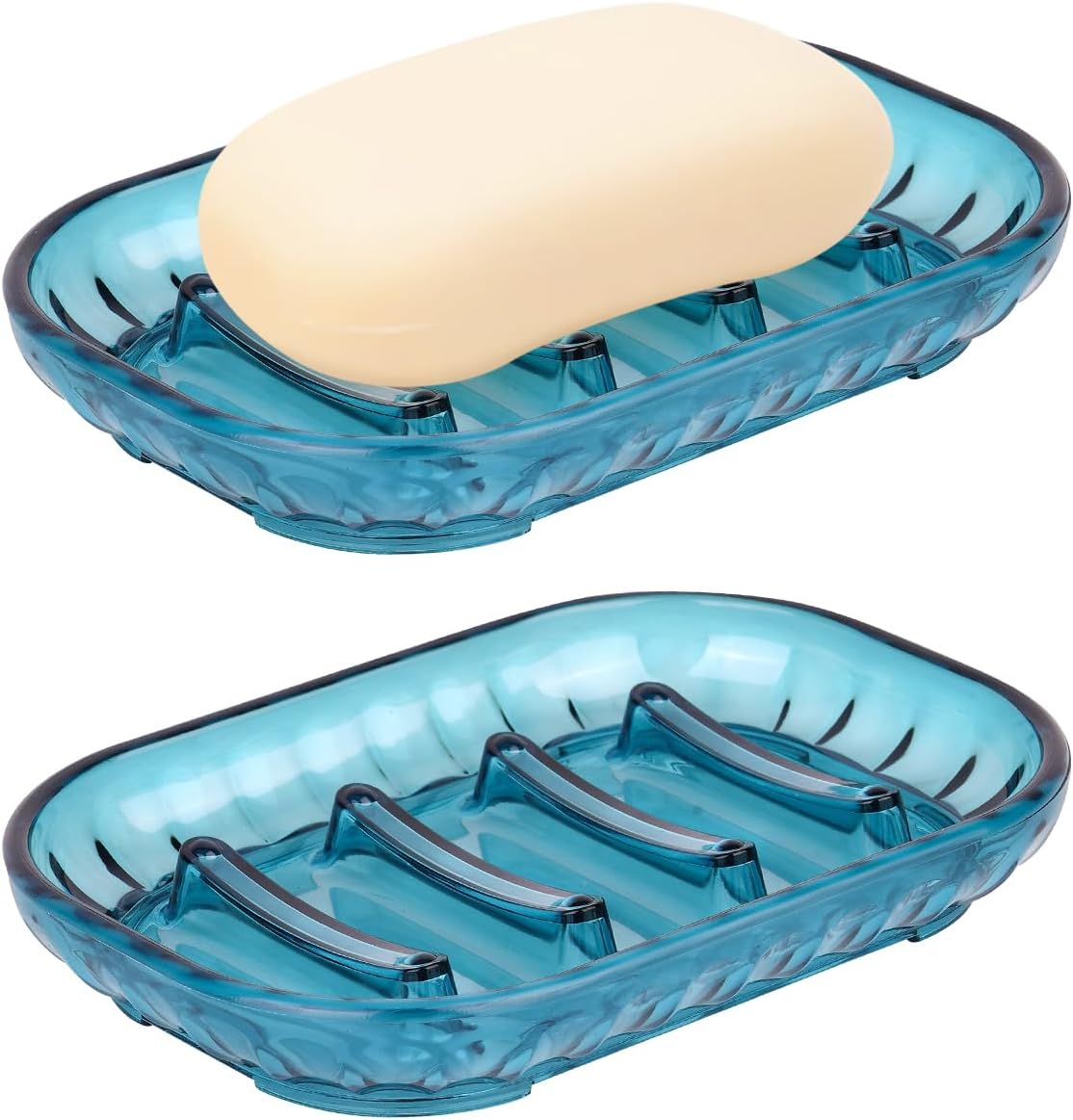 AMUONTY 2 PCS Soap Bar Holder, Soap Dish Holder, Soap