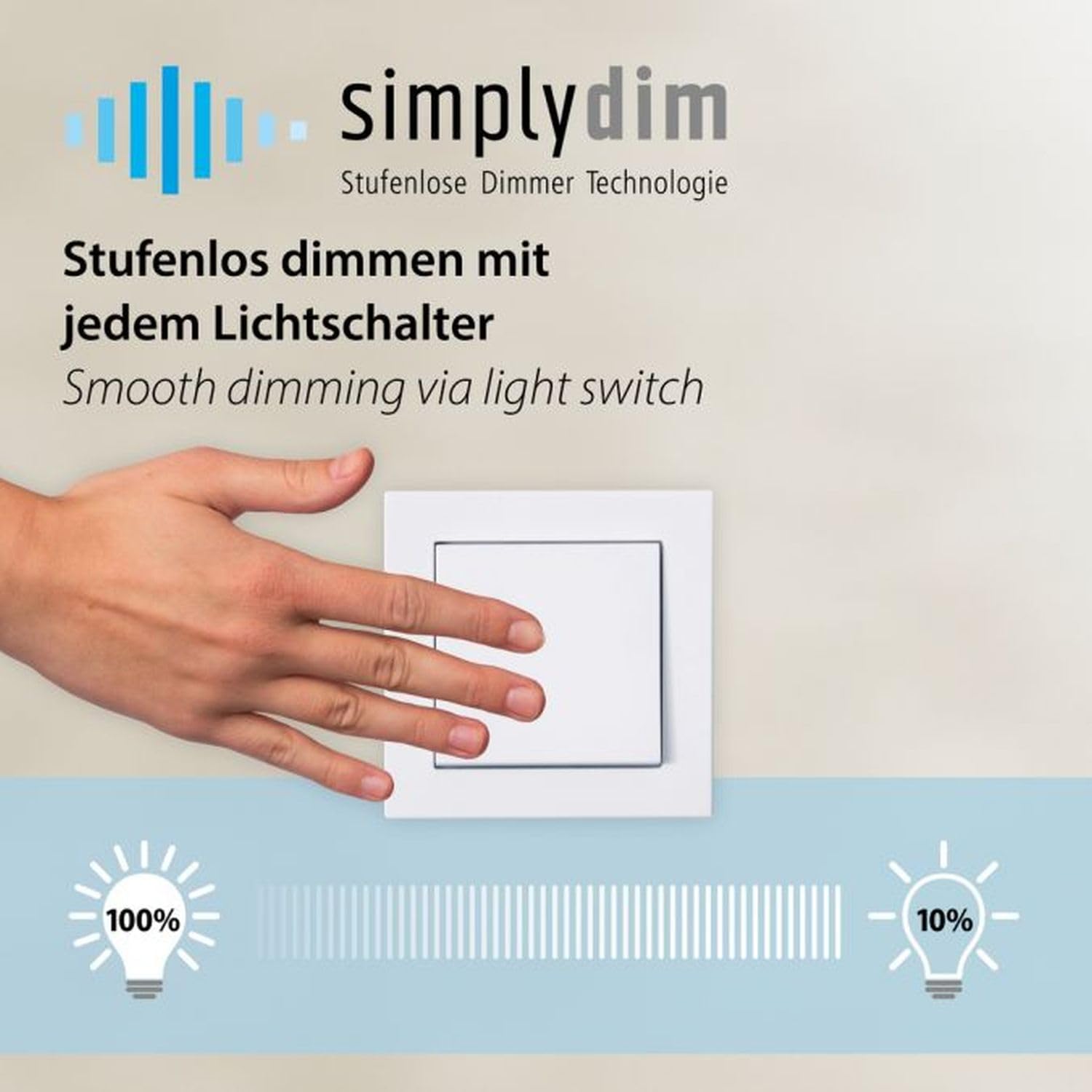Licht-Erlebnisse LED Hängelampe Metall in Chrom Küche Esszimmer L:57 cm 3000 K warmweiß 3950 lm stufenlos dimmbar Memory Funktion Moderne Pendelleuchte Esstisch TOBOA