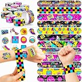 72PCS 90s & 80s Party Favors - 48PCS Pre-Cut...