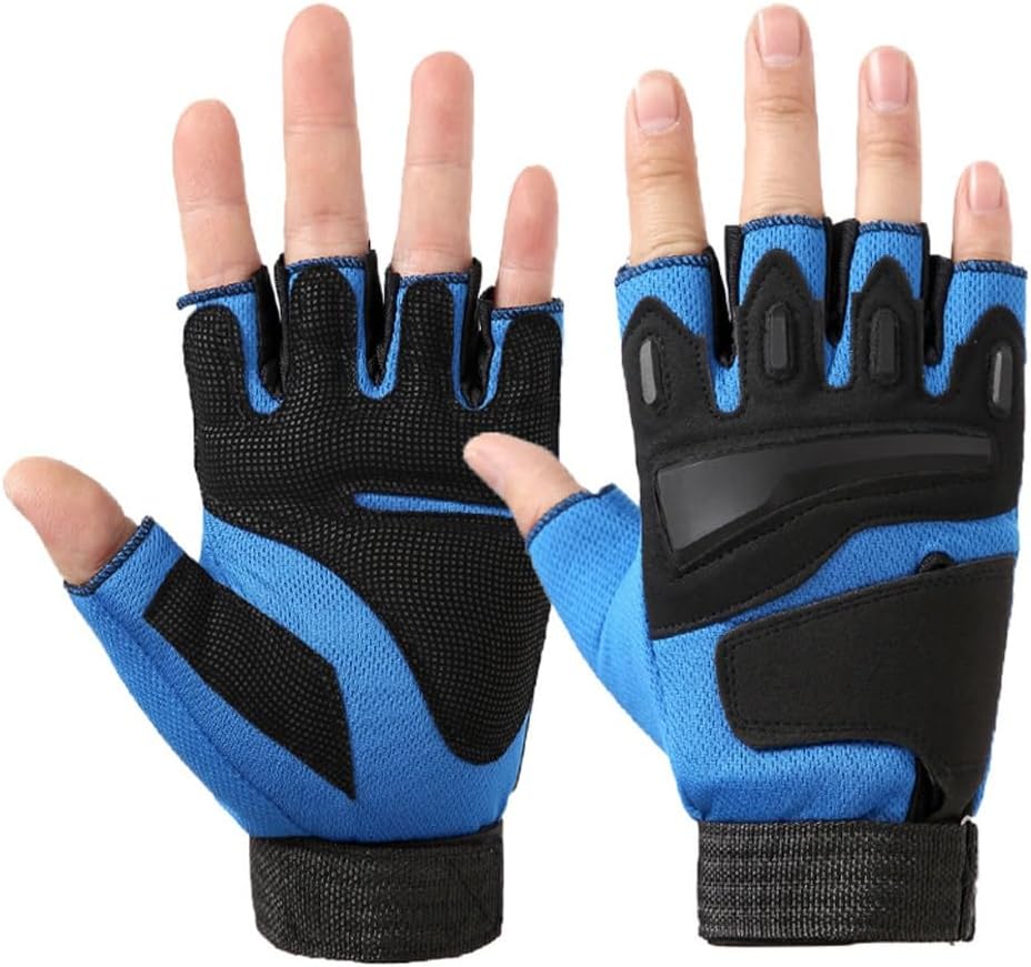 Sports Gloves Wear Resistance Outdoor Exposed Finger Fitness Cycling Half