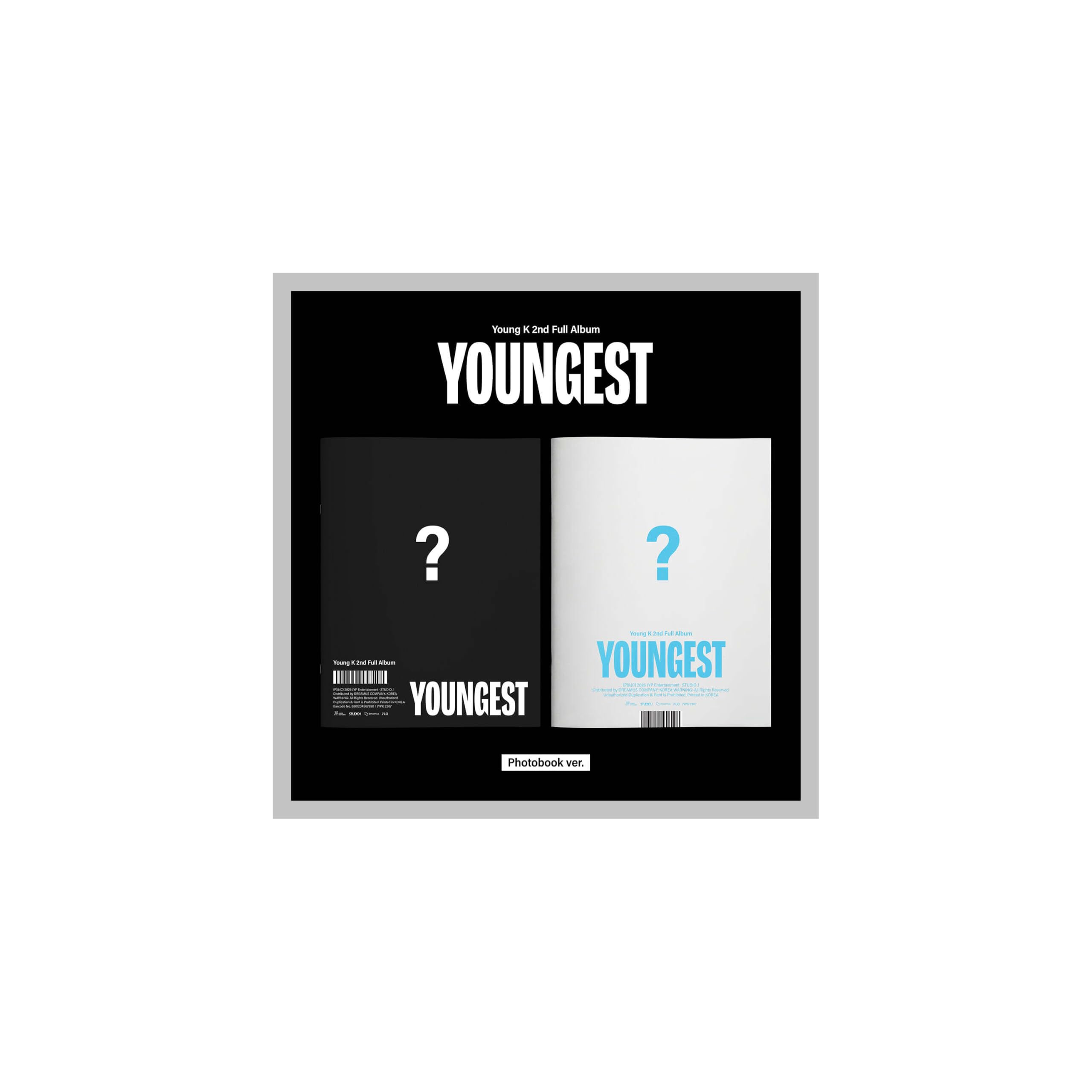(Zestaw fotoksiążek: Poza ziemią) DAY6 Young K YOUNGEST 2. pełny album D6