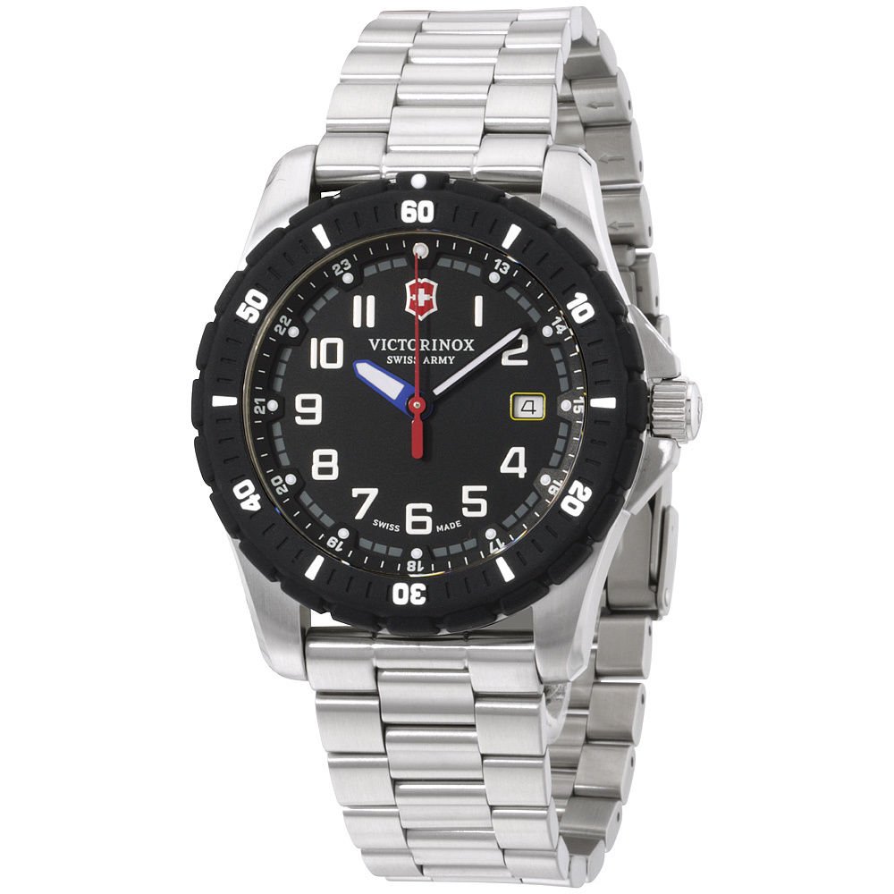 Victorinox Stainless Steel Men Analog Maverick Sport Large, Silver (B00L42L73M) Amazon Price History, Amazon Price Tracker