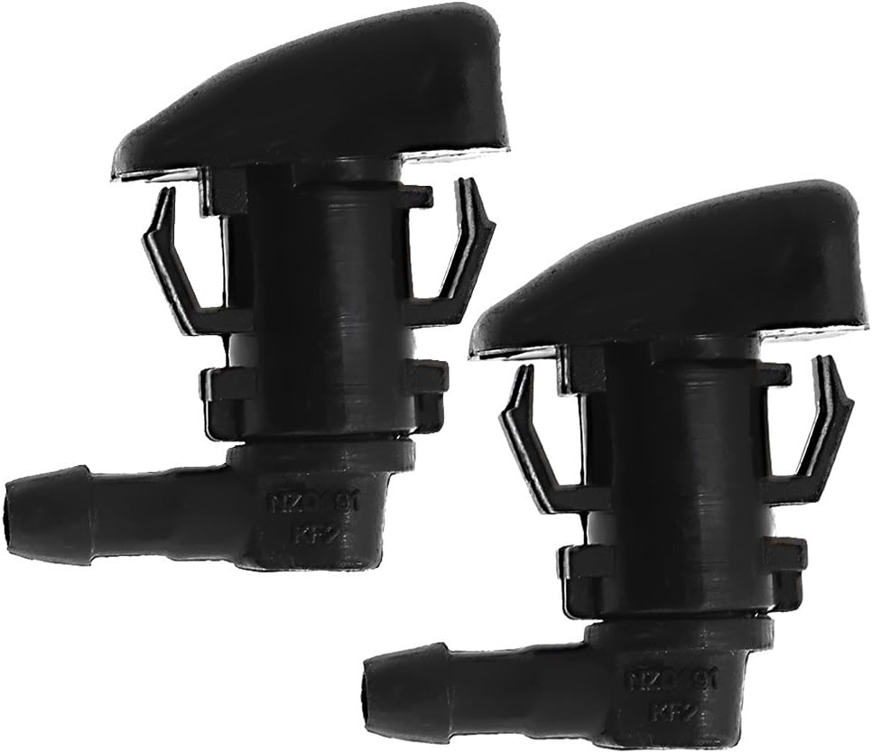 Pan300 2Pcs Windshield Wiper Washer Nozzle Spray Jet Compatible with Chevrolet Traverse, GMC Acadia, Saturn Outlook 25823360