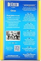 Vista 3 de De Cecco Pasta de sémola, Orzo No.74, 1 libra (paquete de 2)