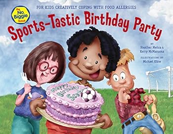 Hardcover The No Biggie Bunch Sports-Tastic Birthday Party Book