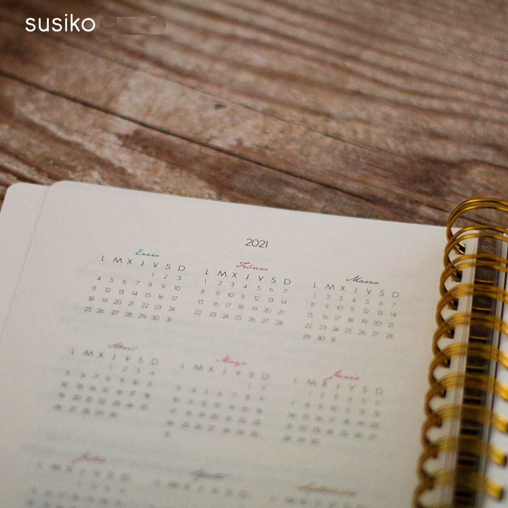 Susiko Agenda Anual 2021 Súper Mamá