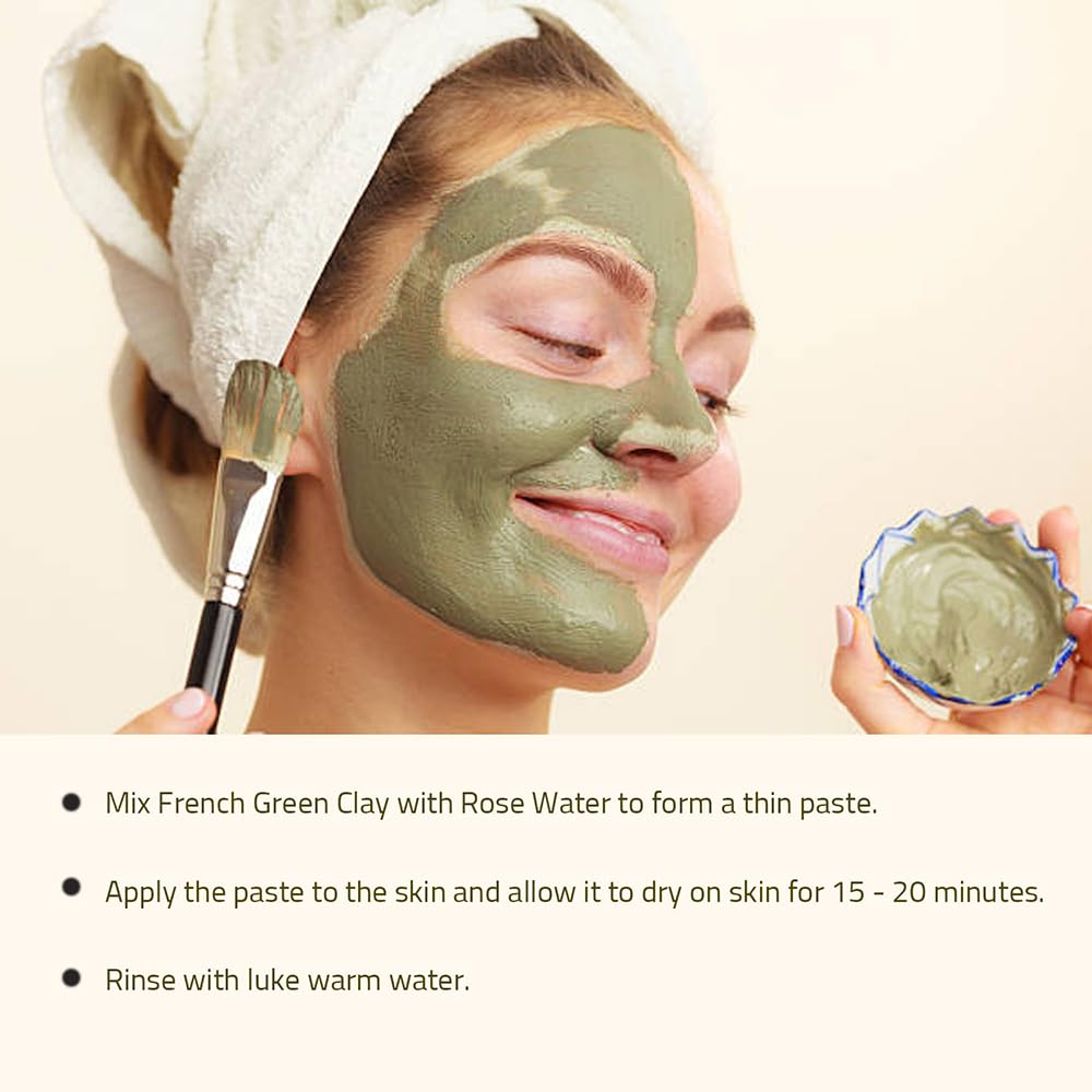 French Green Clay Powder 227 g, 227 g (Pack of 1) - Image 2