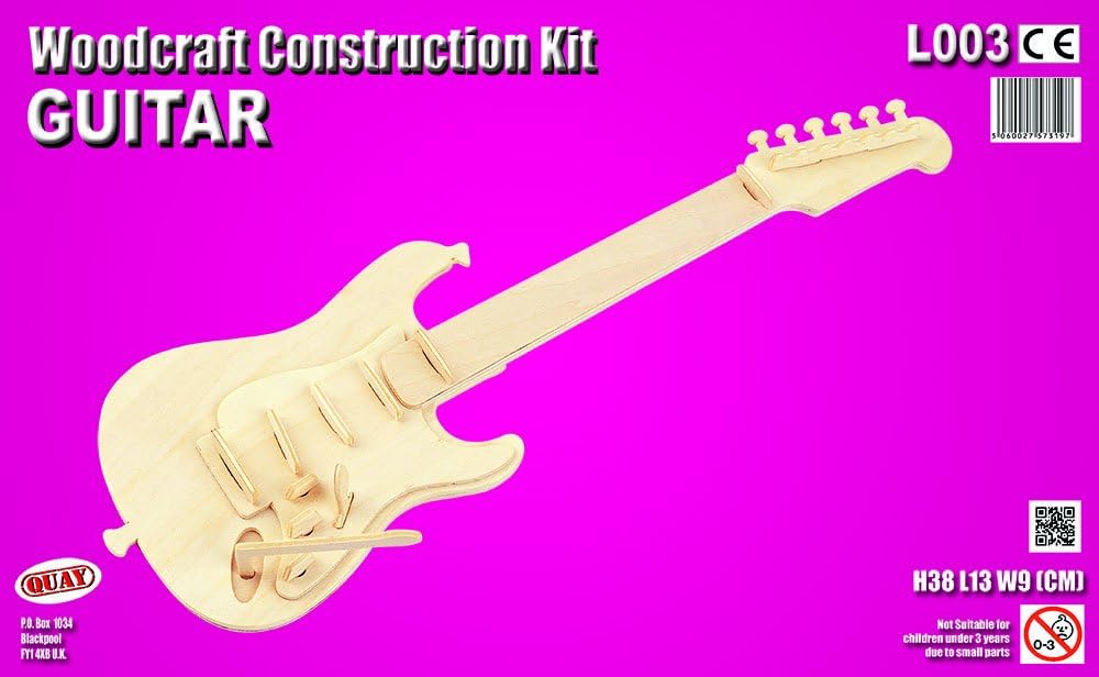 Quay Guitar Woodcraft Construction Kit BigaMart