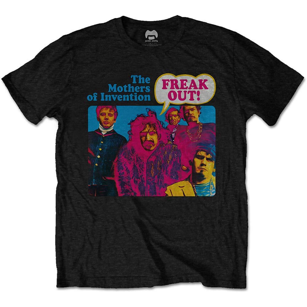 Frank Zappa 'Freak Out!' (Black) T-Shirt (large)