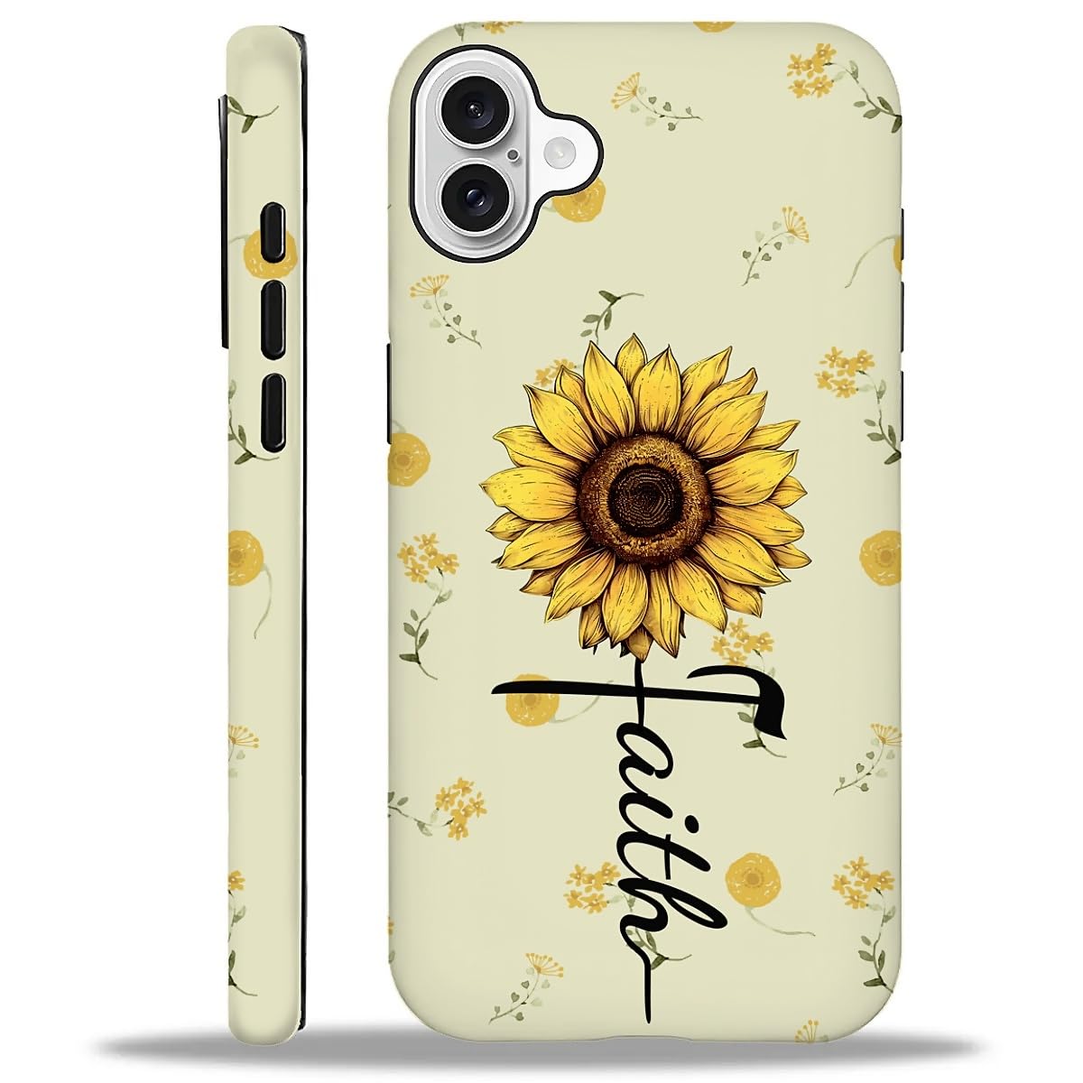 Zeggi Case for iPhone 16(Compatible with MagSafe),Soft TPU+Hard Acrylic 2-in-1 Matte Phone Cover for Women/Men,Shockproof Anti-Scratch Protective Case