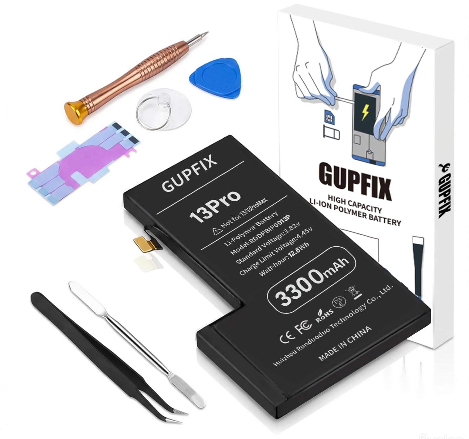 Diagnostic Battery for iPhone 13Pro No Pop-up Unknown Part Warning