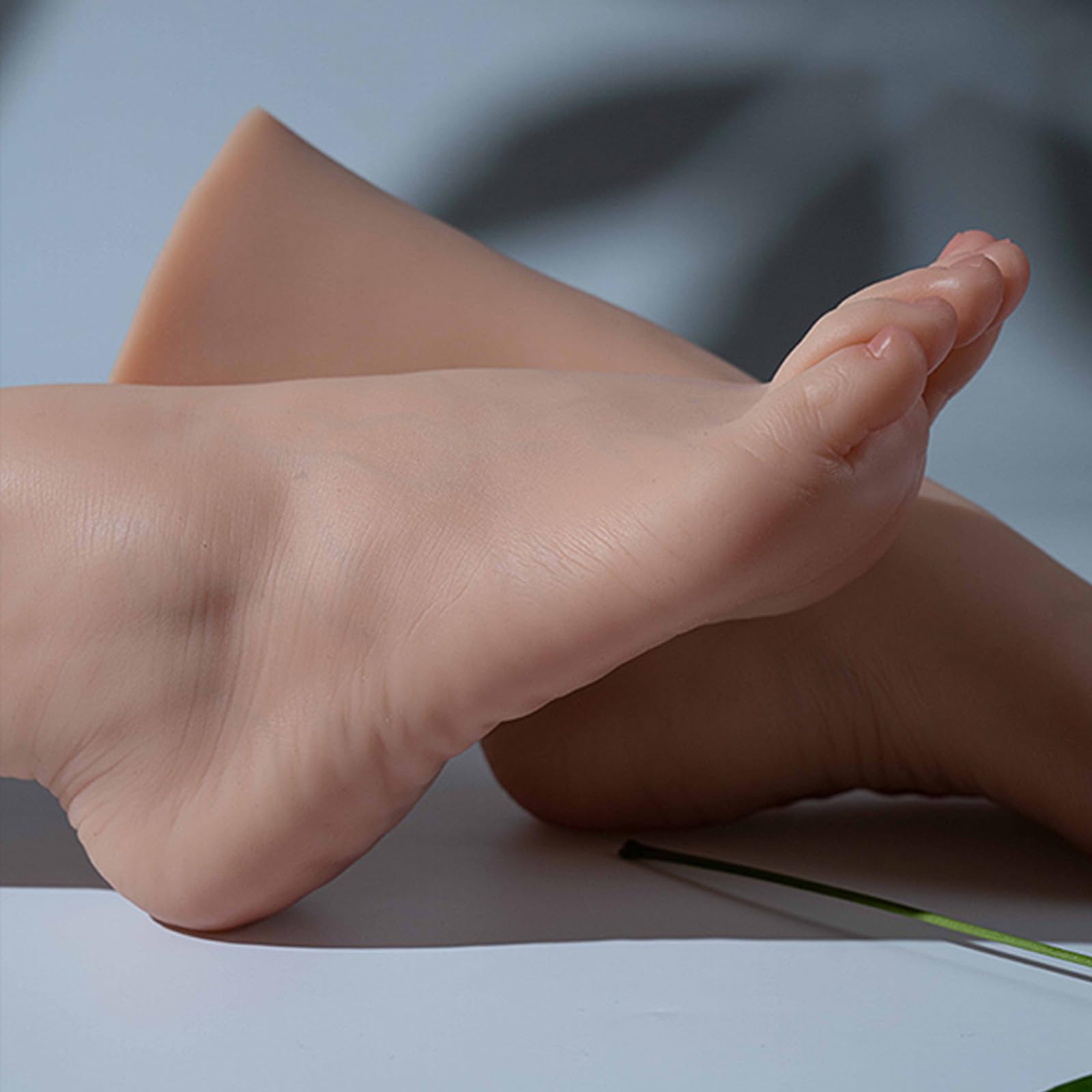 Realistyczny silikonowy model kobiecych stóp 25 cm, miękka, realistyczna, sztuczna stopa, do prezentacji sztuki, szkicowania, kolekcjonowania, fotografii i dekoracji domu