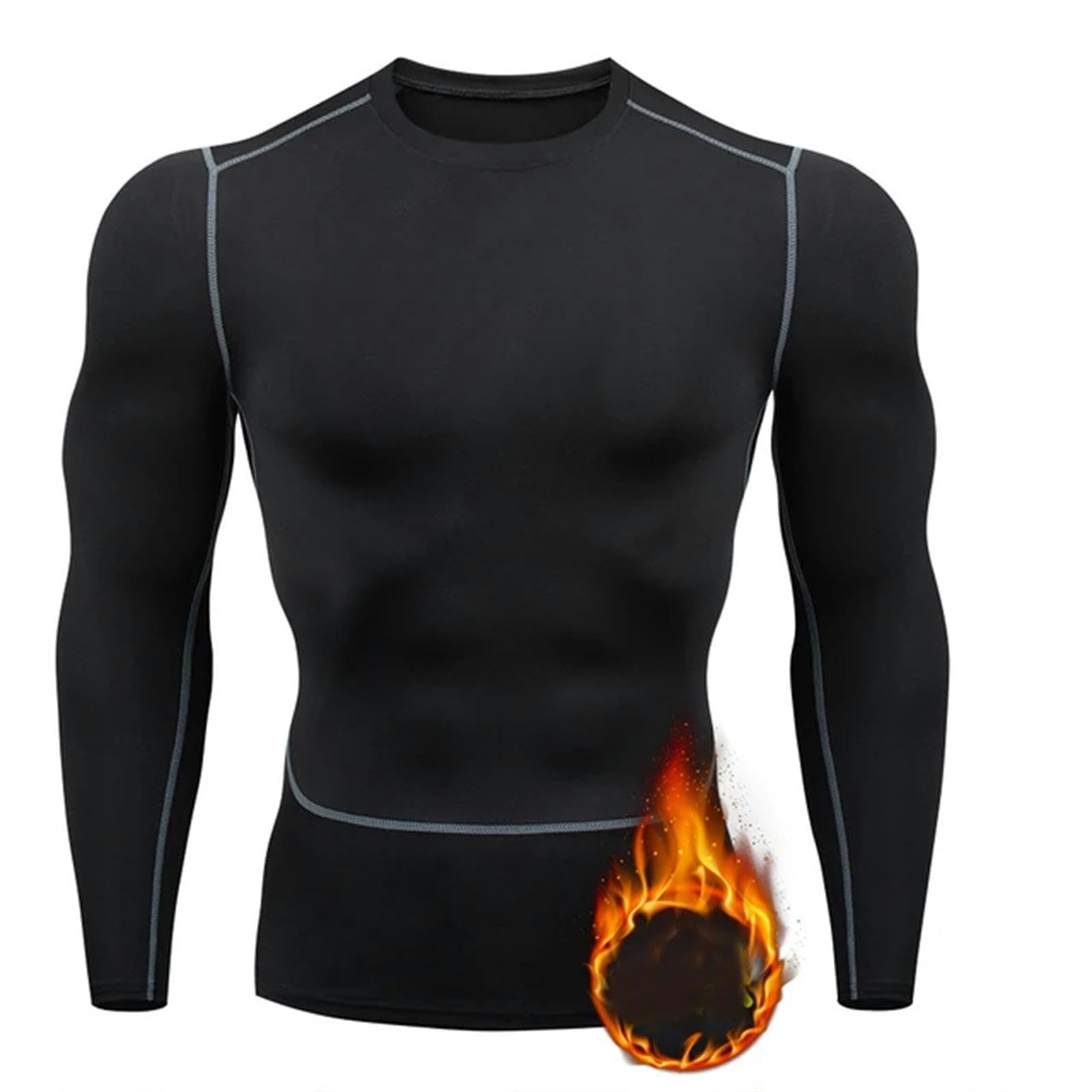 MdybF Abbigliamento Termico da Uomo Uomini Lunghi Johns Biancheria Intima Termica Inverno Pantaloni Caldi Lunghi