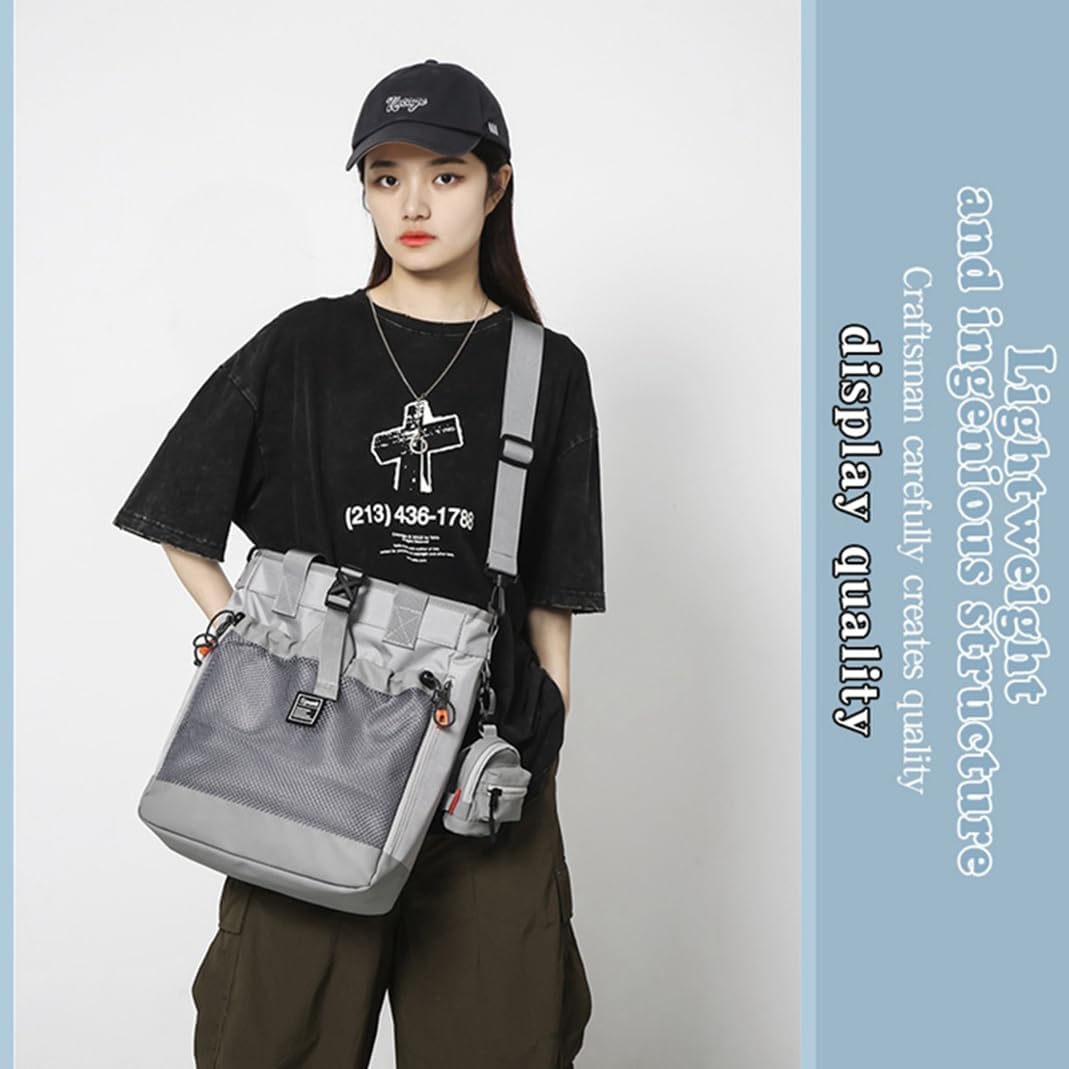 [チエチム] ショルダーバッグ メンズ 斜めがけ a4 大容量 トートバッグ 肩がけ カバン かばん 2way 通勤 通学 旅行 ア