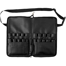 Makeup Bag, Waist Pouch, Strap, Shoulder Bag, Divider, Large Capacity, PU Leather, Cosmetic Bag, Makeup Bag, Makeup Artist, Cosmetics Pouch, Studio Bag, Site Bag, Tool Bag