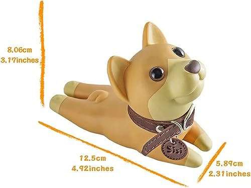 Miniatura 2 de Whimsical Pet Guardian Animal de dibujos animados para perro, gato, ratón, plástico anticolisión, tapón de puerta para el hogar, puerta de oficina