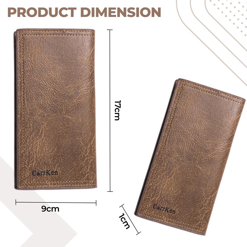 Image of Kraptick Card Holder Wallet for Men - Ultimate Stylish and Compact Credit, Debit, ATM Card Organizer (2 Fold)