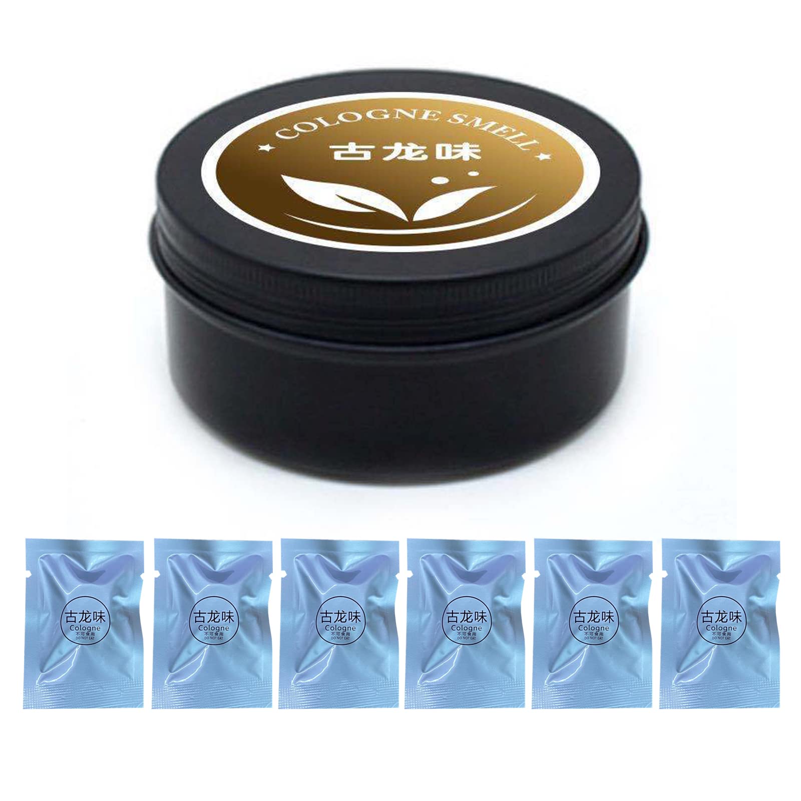 Cacacece 6 Packs Cologne Smell Car Air Fresheners Refills Solid Fragrance Replacement Tablets