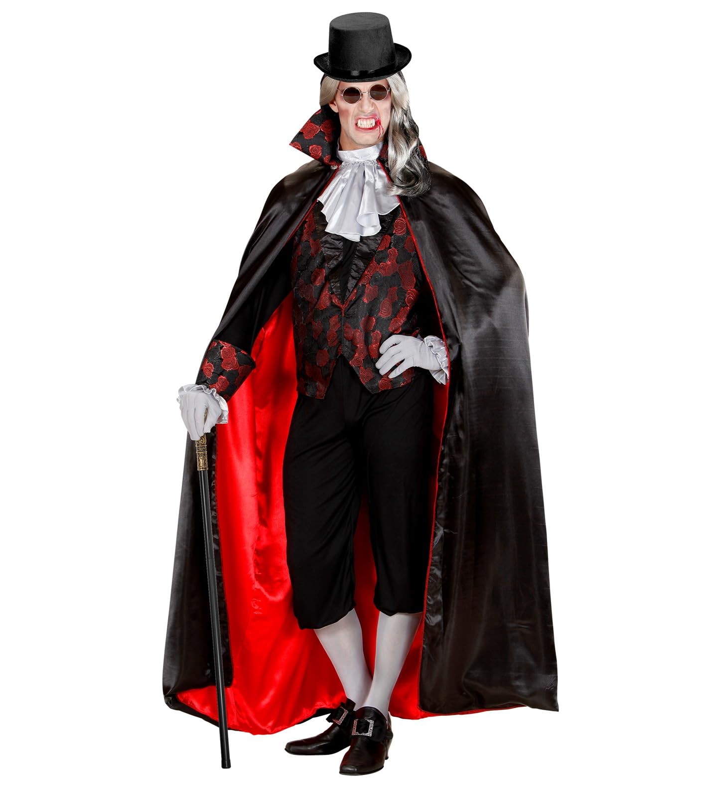 Bastón De Calavera Widmann De 80 Cm – Accesorio De PVC Unisex Para Disfraces De Halloween Y Fiestas Temáticas