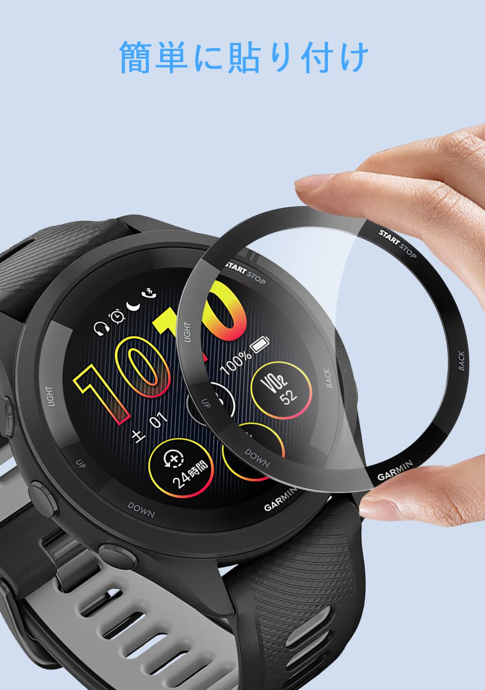 Garmin forerunner265＋スクリーンフィルム2枚 Amazon