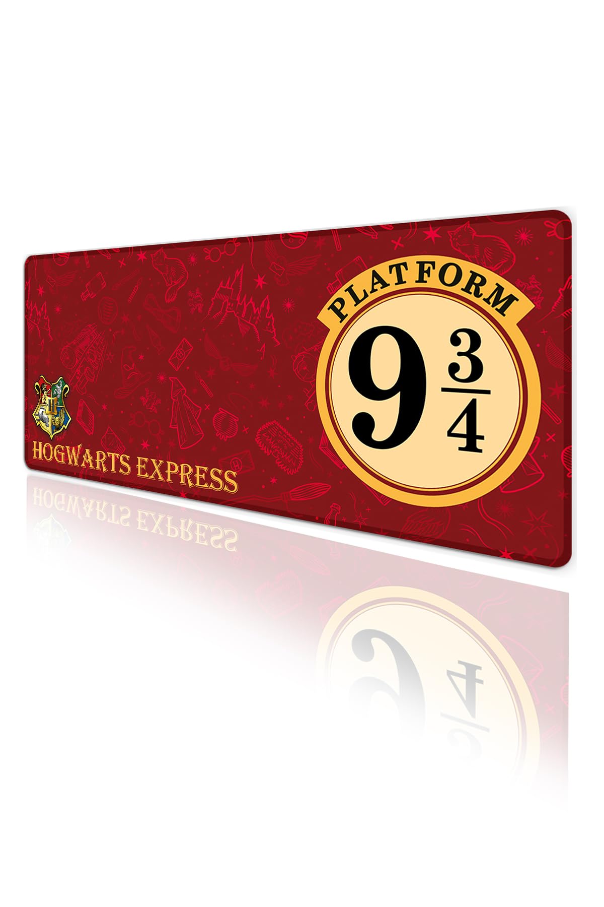 Harry Potter Hogwarts Oyun Gaming Klavye Mouse Pad Masa Matı 70x30 cm