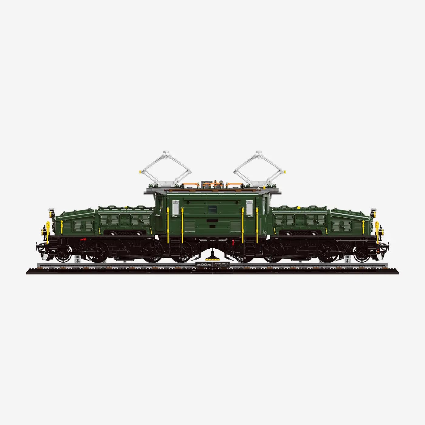 BlueBrixx Locomotiva a coccodrillo svizzero, 9225 mattoncini da costruzione