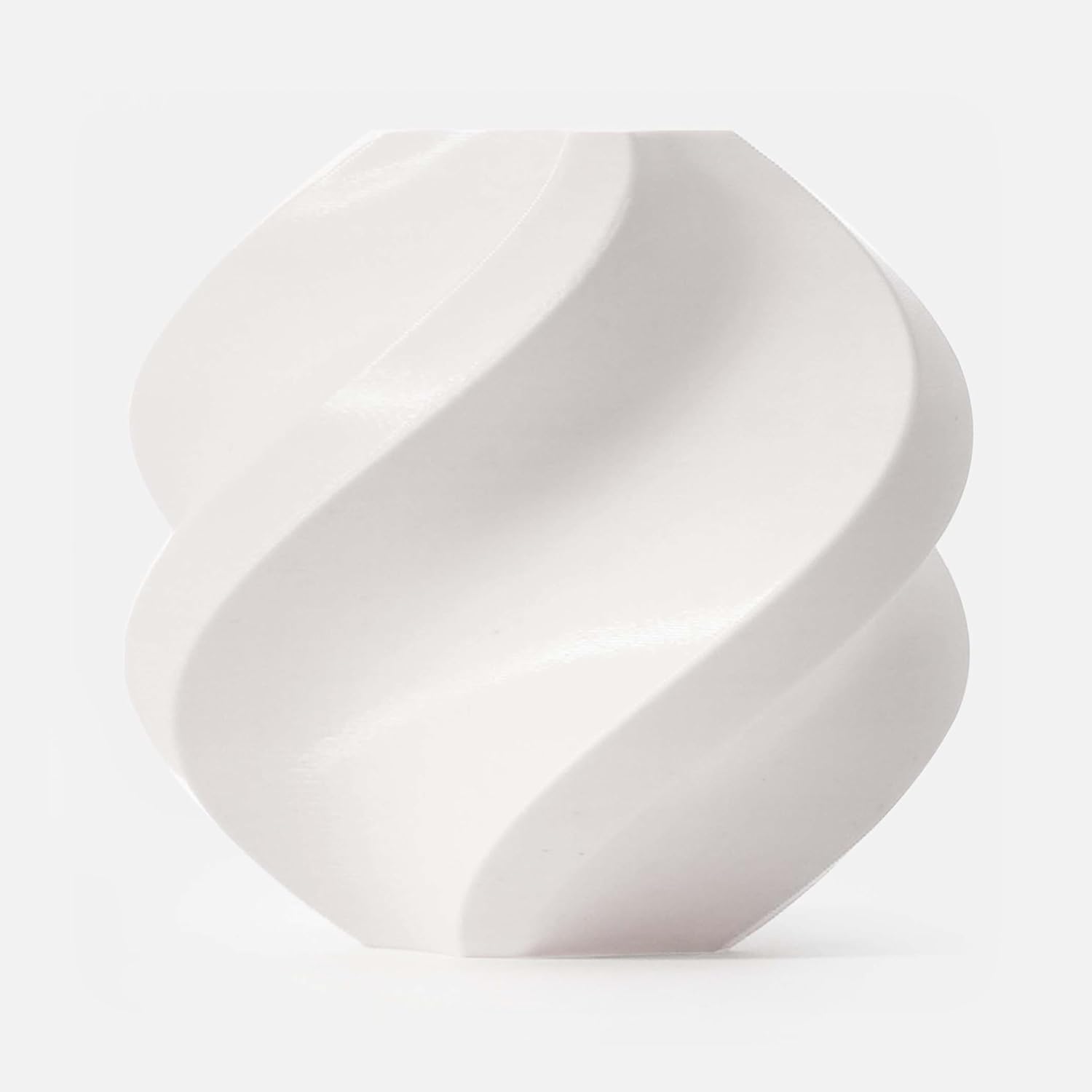 Bambu Lab PLA Basic Filament 1.75mm 1kg Spool - PLA 3D Printer Filament, Smooth Finish, Low Warp, Easy to Print, Compatible w/Bambu Lab & Most FDM 3D Printers, Jade White (10100) - Spool