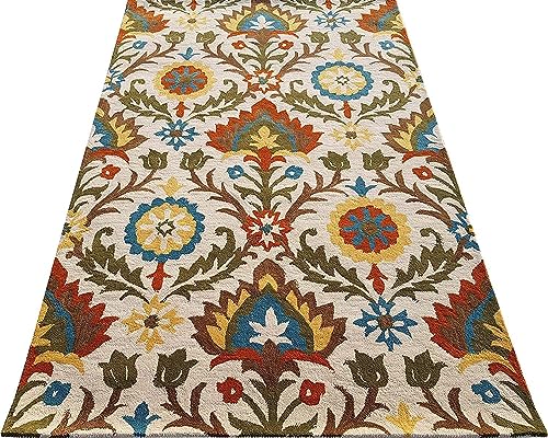 Image of Soft Pure Woolen Modern Collection Tufted Carpet for Living Room,Bedroom'Kitchen and Hall (12 X 15) Feet