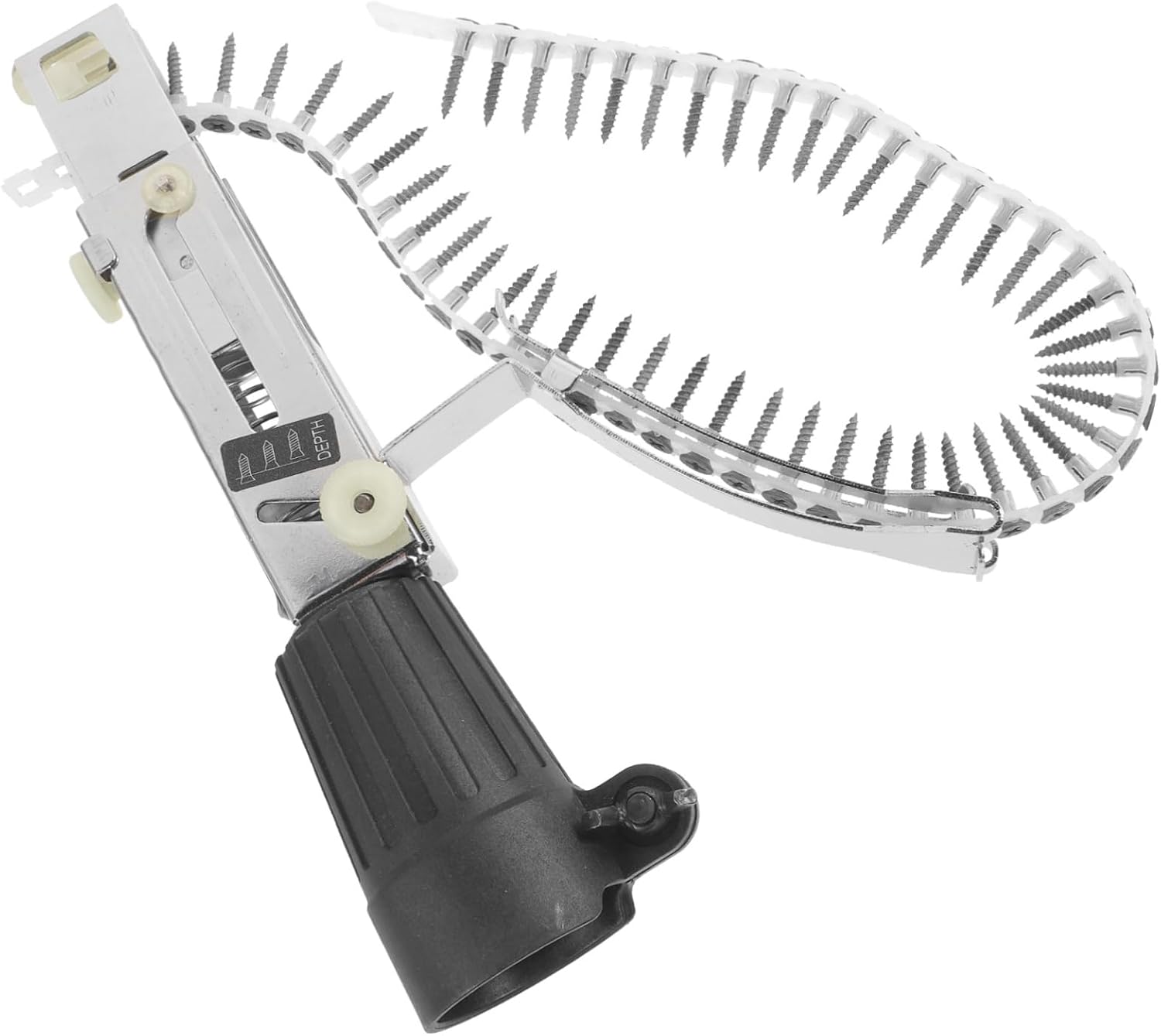 Automatic Electric Chain Nail Adapter for Woodworking, Portable Feeding