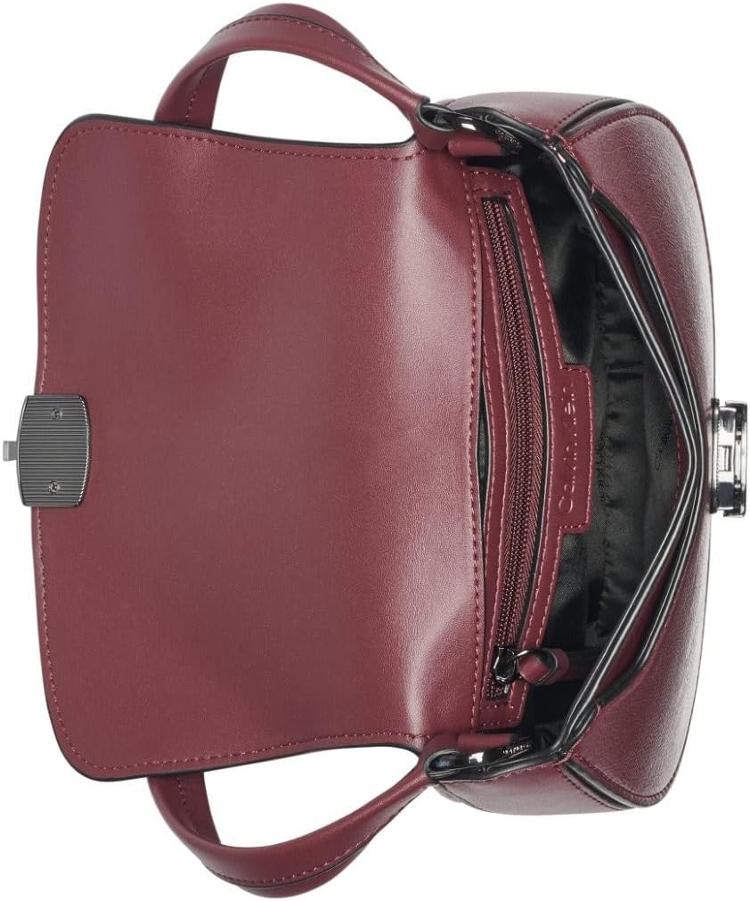 Calvin Klein womens Alina Flap Shoulder Bag - Image 5
