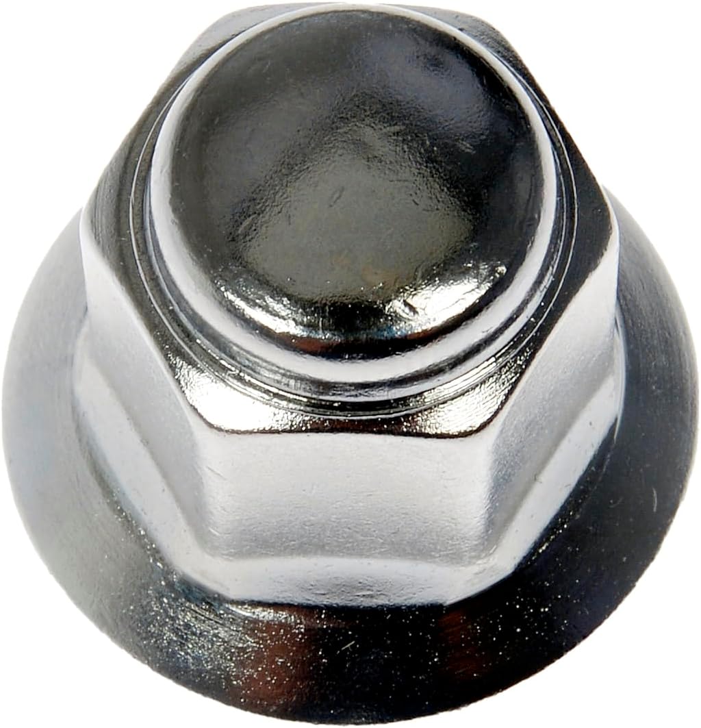 Dorman 611-345 Wheel Nut M14-1.50 Domed Top Nut - 21 mm Hex, 39 mm Length Compatible with Select Nissan Models, 10 Pack