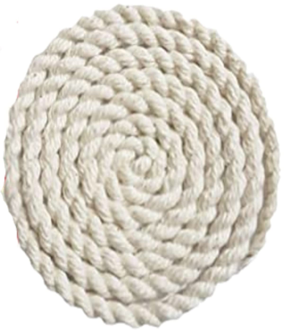 Agnirva Akhand Jyot Batti Twisted Cotton Long Wick for Akhand Jyot, Diya Batti for Long Lasting Puja/Aarti, 33 inch for Navratri Diwali Special (Pack of 12, White)-image-31