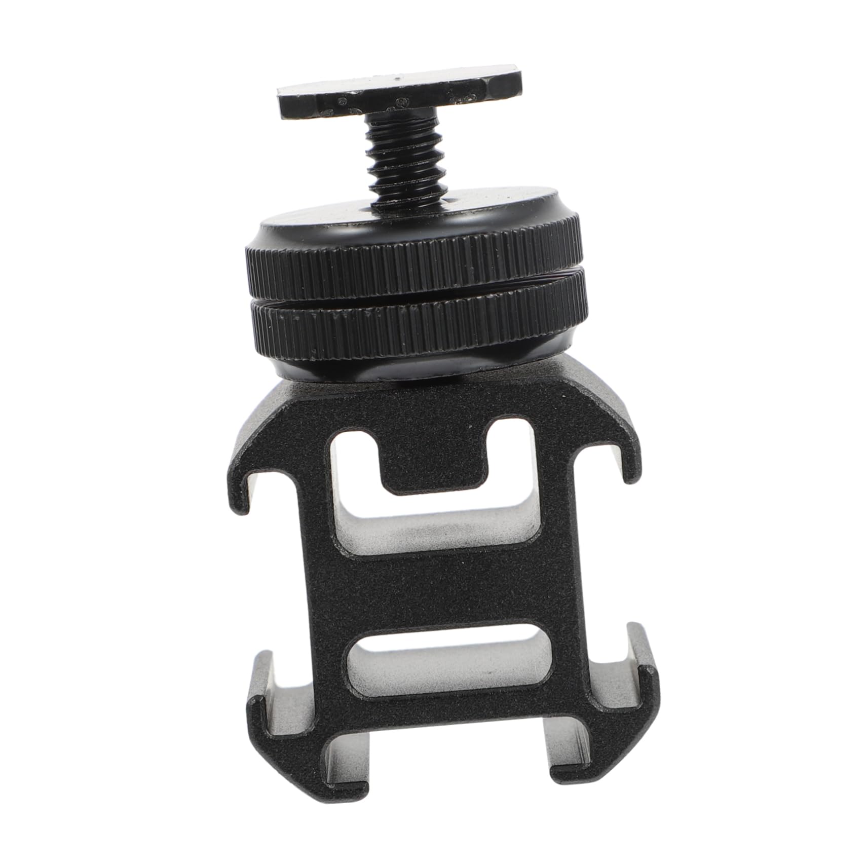 TEHAUX Djustable Hot Shoe Mount for Camera Tripod Screw Adapter Flash Holder Stand for DSLR