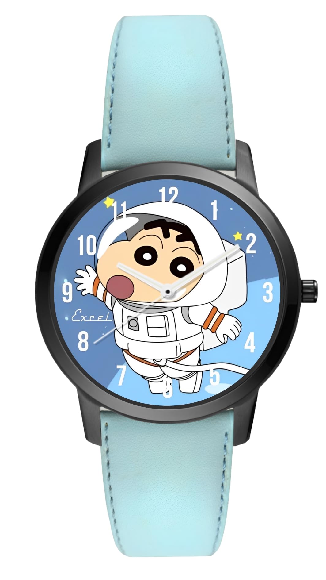Excel Shinchan SkyBlue Watch for Boys & Girls (B0CKJ1PW6D) Amazon Price History, Amazon Price Tracker