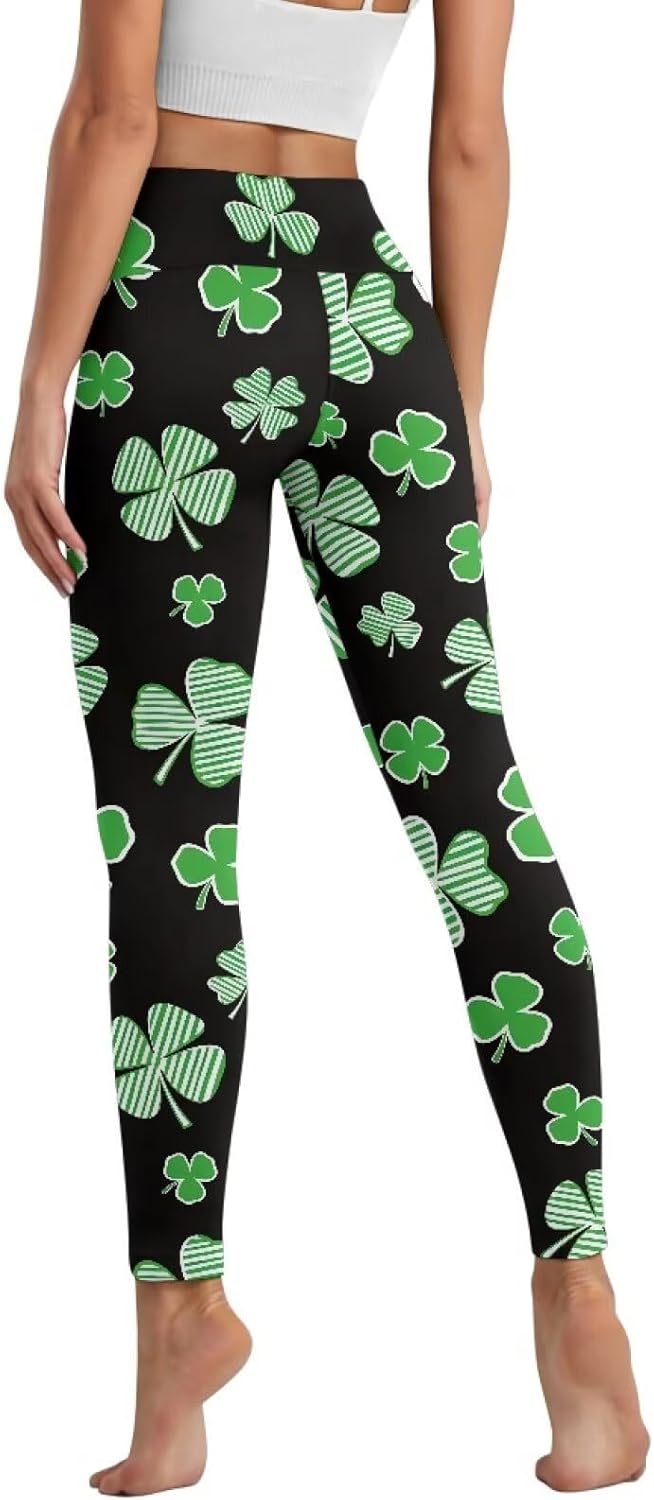 Women's Yoga Pants Stretch High Waisted Tummy Control Leggings with Pockets for Workout Exercise Size XS-3XL