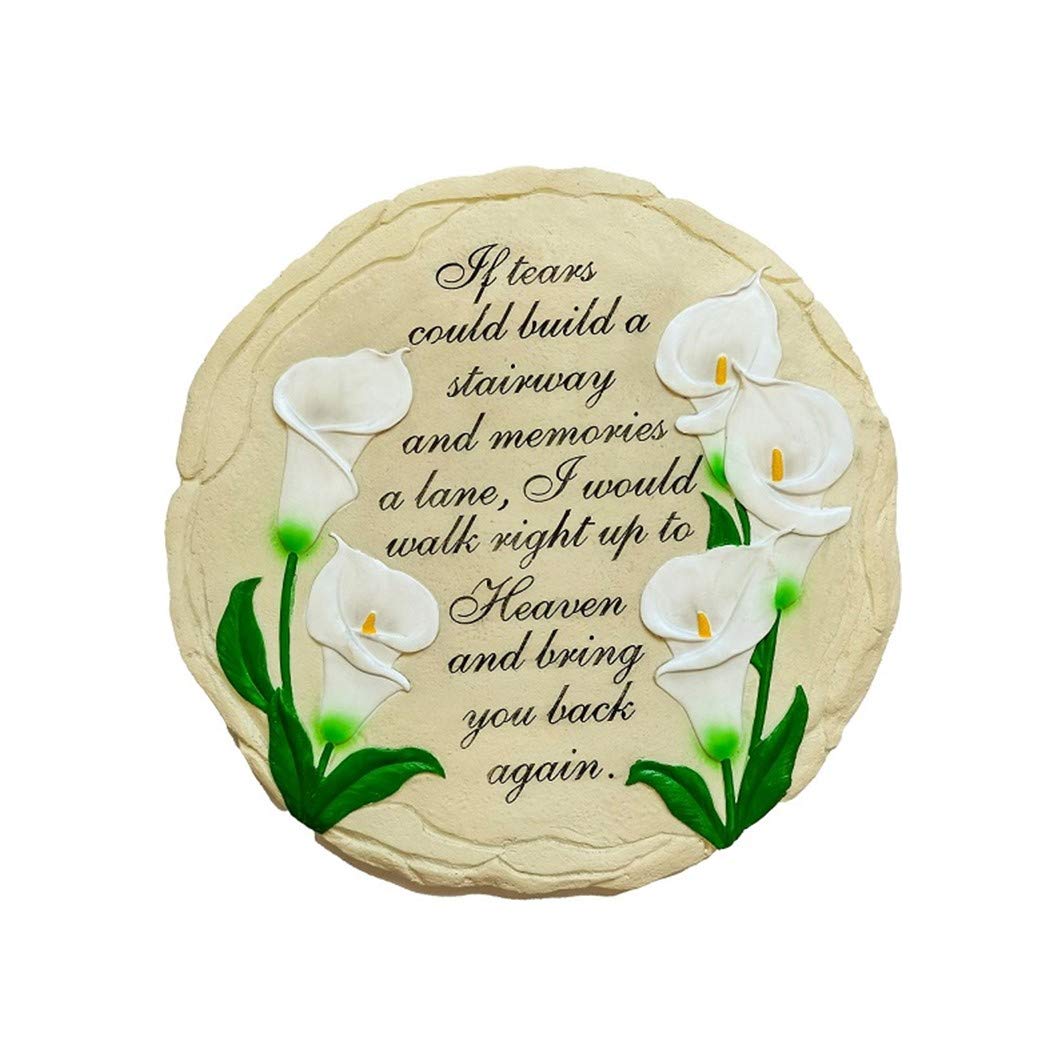 Spoontiques Memorial Tulips Stepping Stone