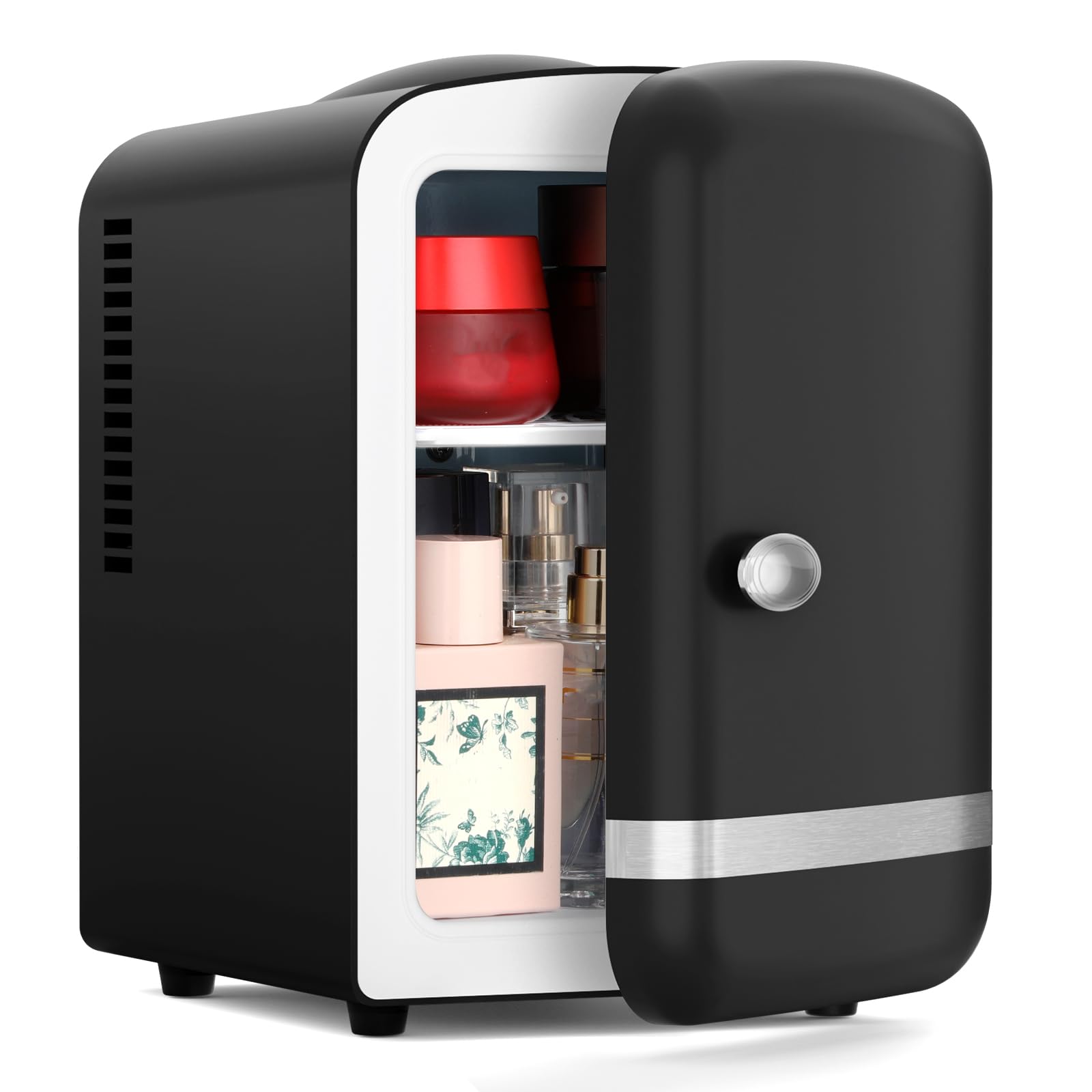 Xbeauty 34404RMF1-BLACK 0.1 cu ft Beverage Cooler Black