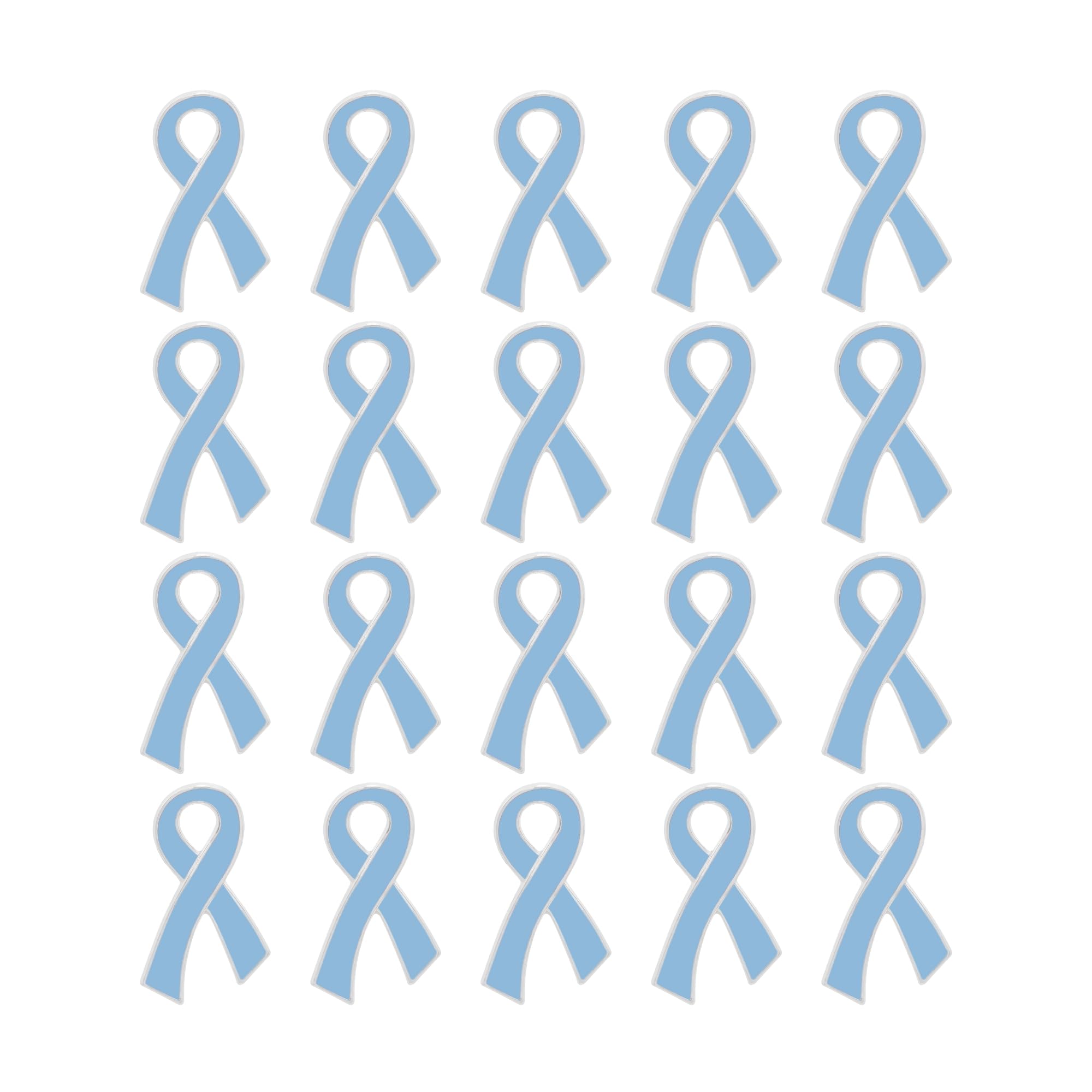 Ribbon Pins 1/5/25/100 for Cancer &amp; Disease Awareness - Various Causes - Bulk Quantities Available for Support Groups and Fundraising