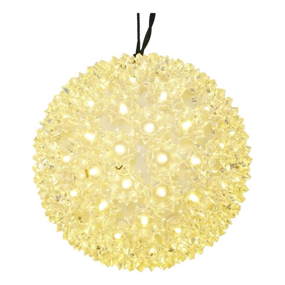 Sphère à LED Vickerman X120801T avec effet starlight étincelante blanc chaud