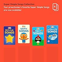 Vista 2 de Colección de Canciones Super Simples de YOTO – 4 Tarjetas Musicales Infantiles para Uso con Reproductor y Mini Dispositivo de Audio Todo en Uno