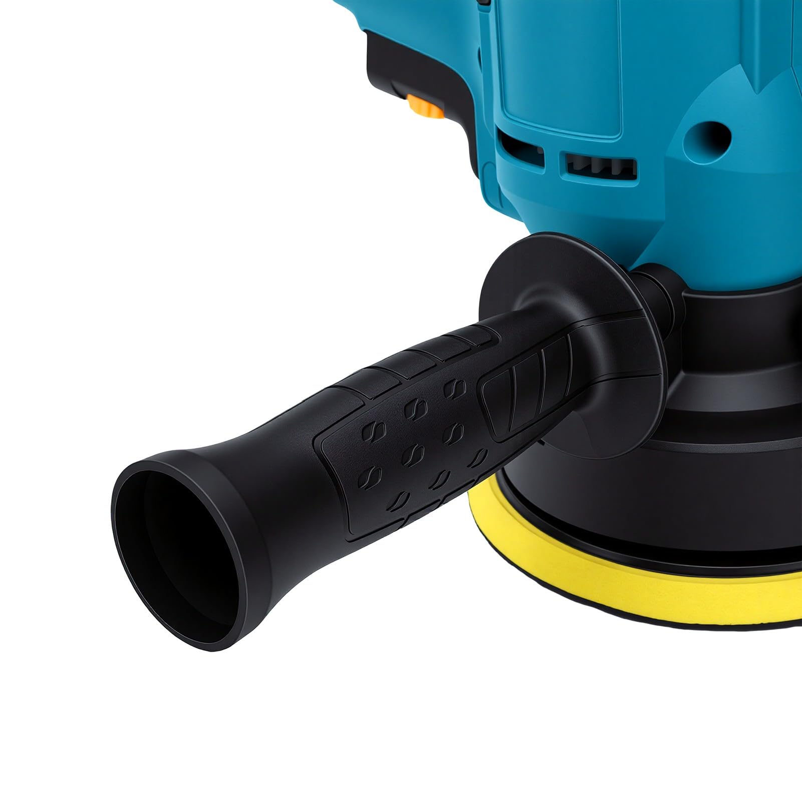 Weytoll Lucidatrice orbitale 700 W 5 Pollici con 6 Velocità 700-3000 RPM Maniglia Laterale Rimovibile per Dettagli Auto e Manutenzione della Vernice (Spina UE 250V)