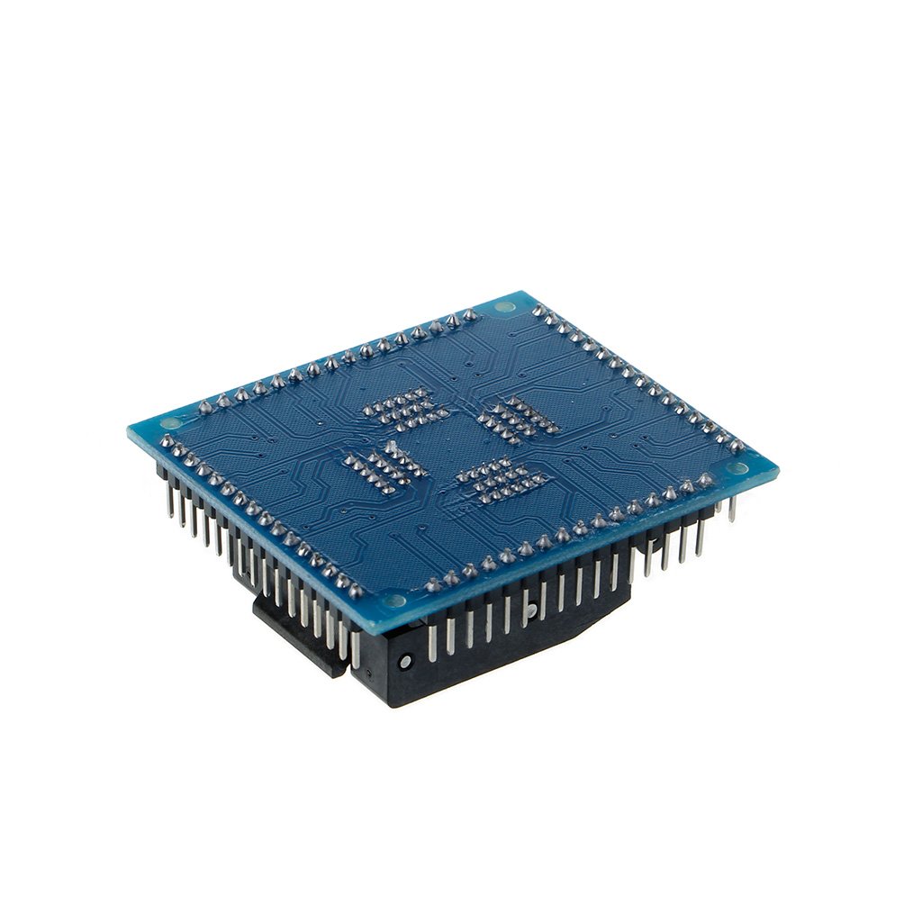 Blocco di conversione Adattatore di Programmazione Presa di Prova per 0,5 m QFP64 TQFP64 LQFP64 IC - D